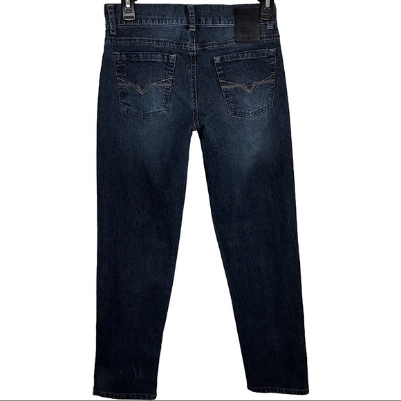 ❓GUESS❓Straight-Leg Dark Denim Jeans ~Size 12 Girls - Picture 2 of 9